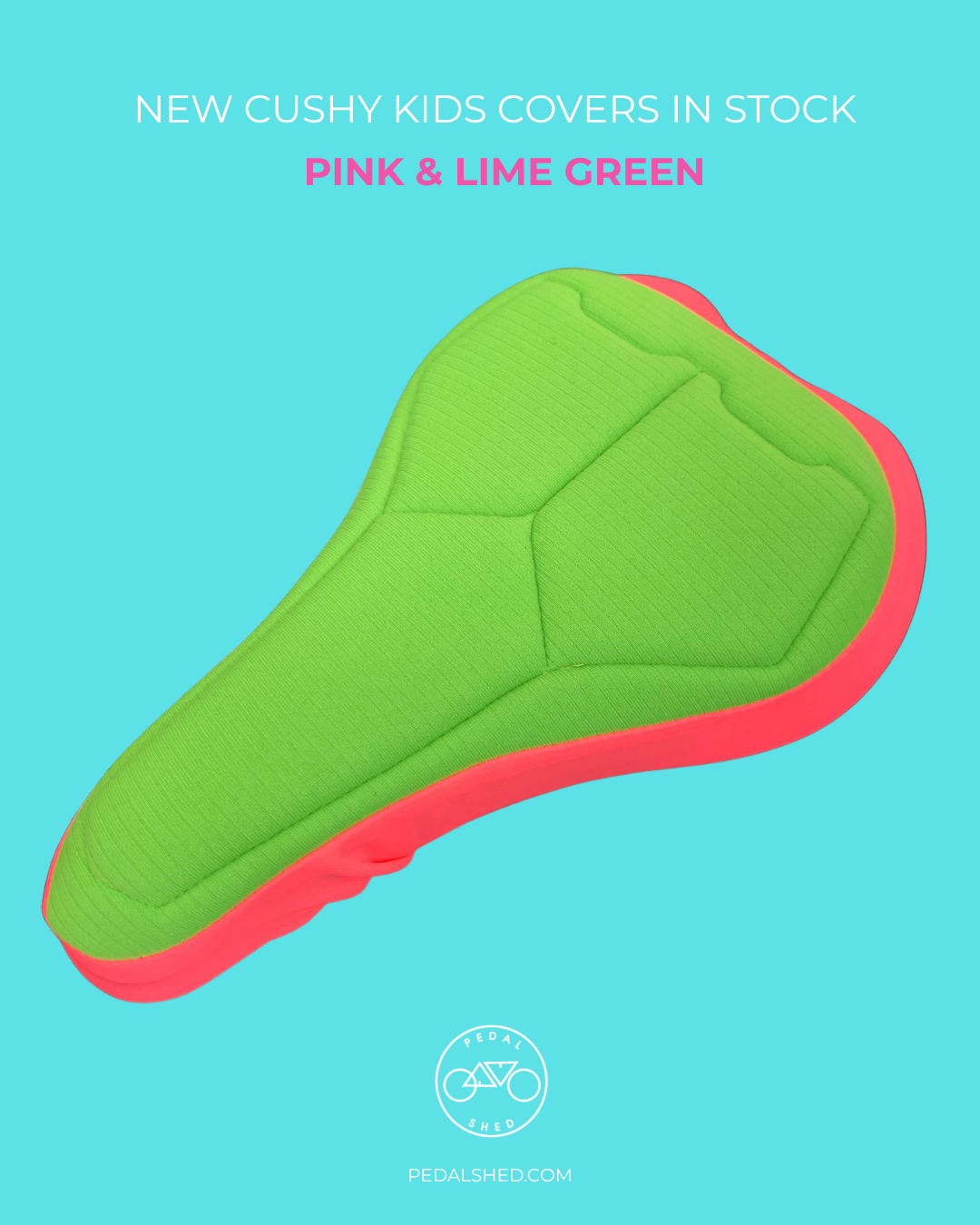 Kid's Cushioned Bike Seat Covers