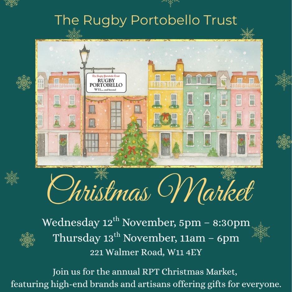 The Rugby Portobello Trust Christmas Market opens tomorrow!