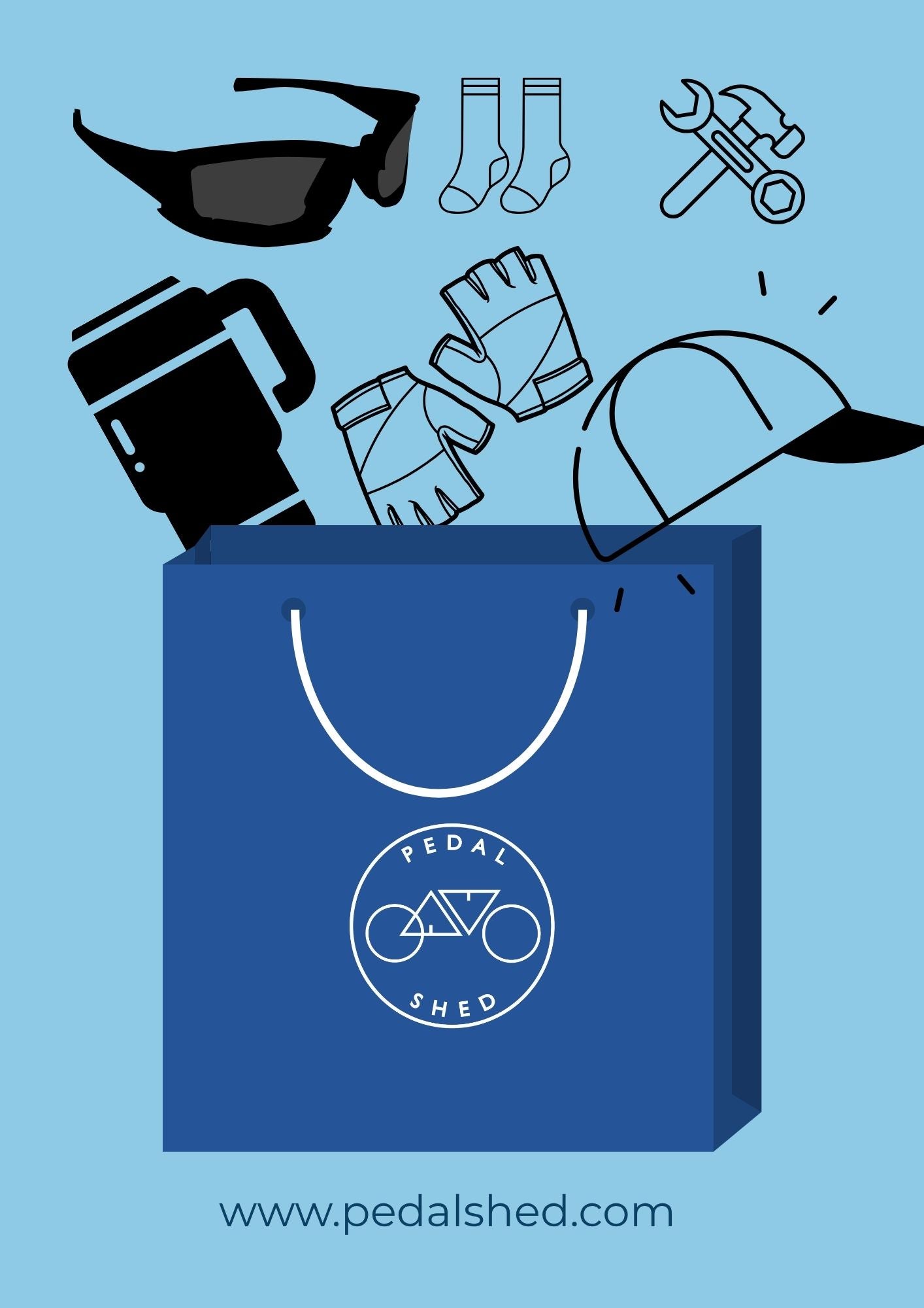 Fathers Day Cycling Gift Bag