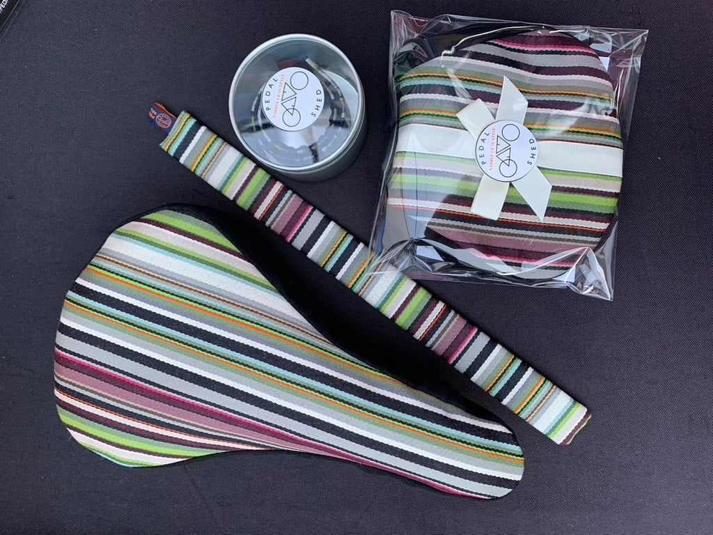 Paul Smith Stripes - Slim Bicycle Seat Cover - Pure Luxury